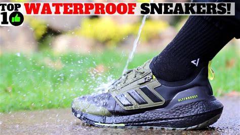 shoes with fake water droplets|best waterproof sneaker.